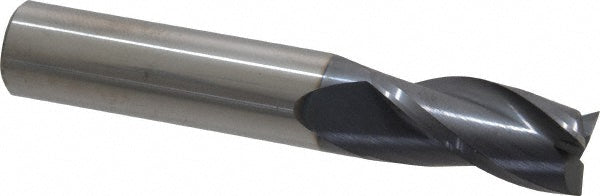 1/2" 3-Flute Solid Carbide Square End Mill, AlTiN - SGS 30842