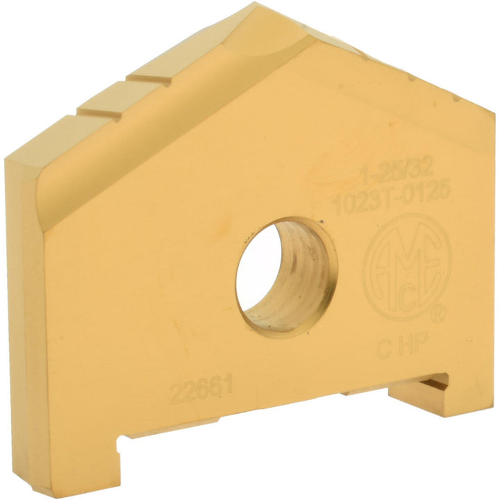 High Speed Steel Insert, TiN - Allied Machine and Engineering 1023T-0125