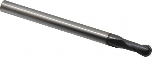 5/16" 2-Flute Solid Carbide Ball End Mill, AlTiN - SGS 32203