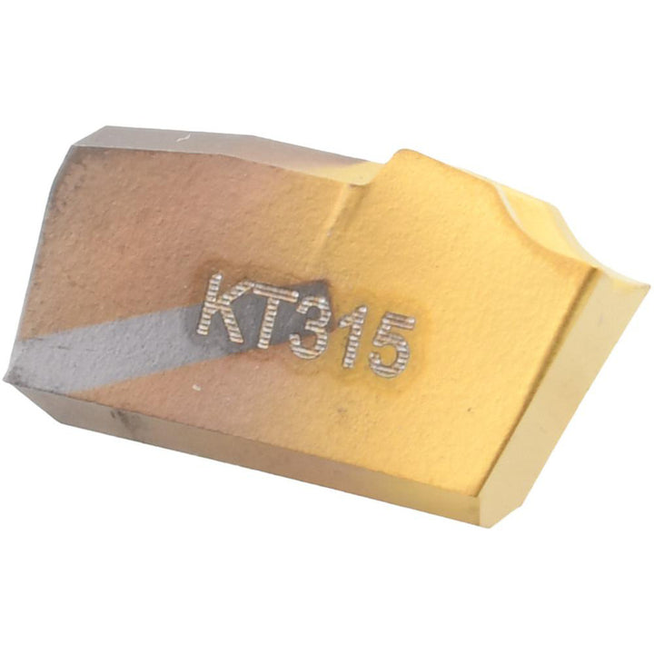 Cermet Insert, Grade KT315, TiN/TiCN/TiN - Kennametal 1790195