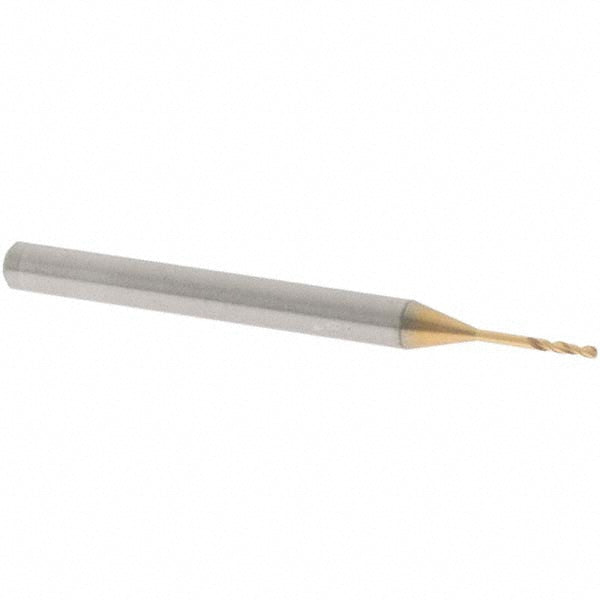 0.0295" High Speed Steel Screw Machine Drill Bit, Coated, 150° point - OSG 8595075