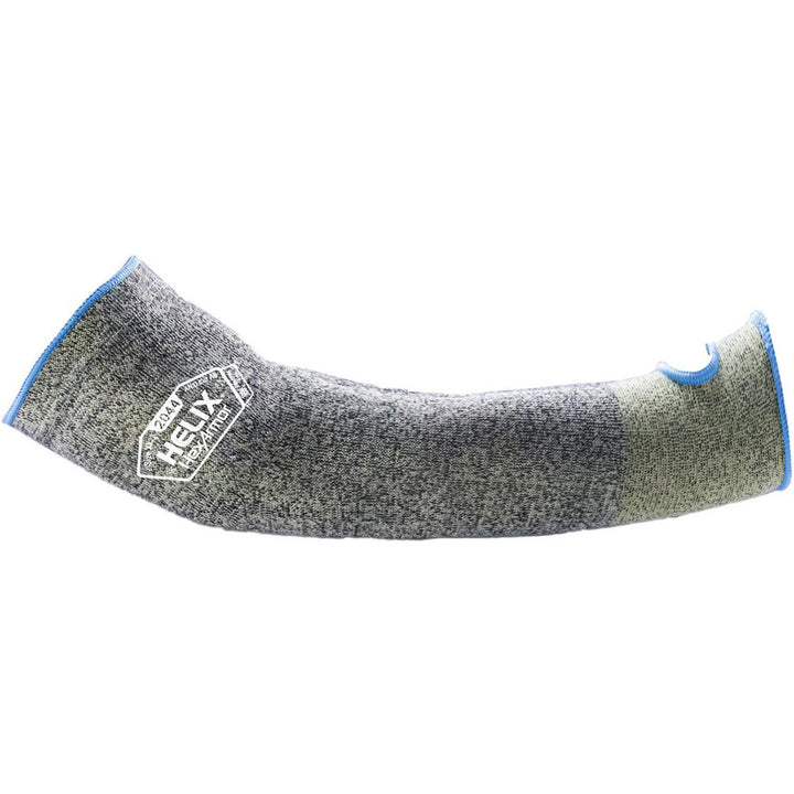 Medium Gray; Green Gloves - HexArmor. 2044-M (8)