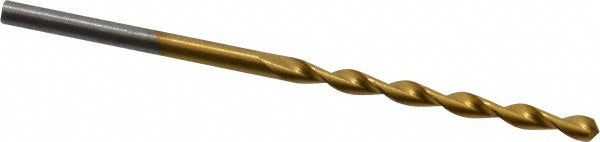 7/64" High Speed Steel Drill Bit, TiN, 135° point - Chicago-Latrobe 54086