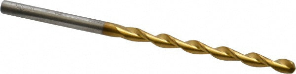 1/8" High Speed Steel Drill Bit, TiN, 135° point - Chicago-Latrobe 53901