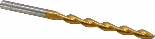 7/32" High Speed Steel Drill Bit, TiN, 135° point - Chicago-Latrobe 53907