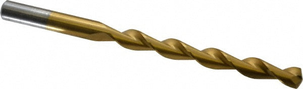 19/64" High Speed Steel Drill Bit, TiN, 135° point - Chicago-Latrobe 53912