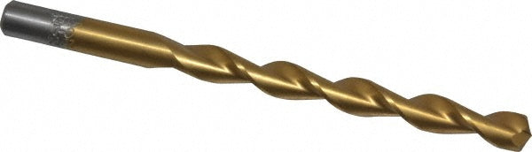 21/64" High Speed Steel Drill Bit, TiN, 135° point - Chicago-Latrobe 53914