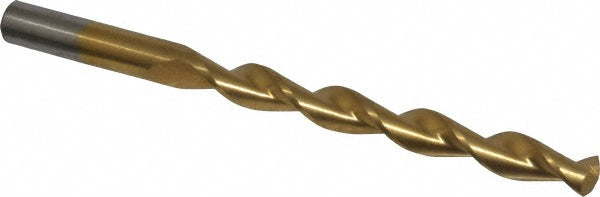 11/32" High Speed Steel Drill Bit, TiN, 135° point - Chicago-Latrobe 53915