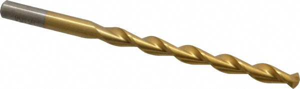 Letter F High Speed Steel Drill Bit, TiN, 135° point - Chicago-Latrobe 53873