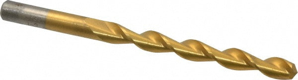 Letter O High Speed Steel Drill Bit, TiN, 135° point - Chicago-Latrobe 53882