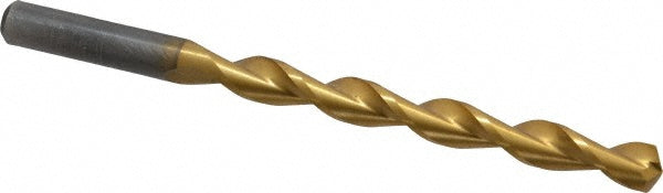Letter Q High Speed Steel Drill Bit, TiN, 135° point - Chicago-Latrobe 53884