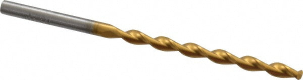 #27 High Speed Steel Drill Bit, TiN, 135° point - Chicago-Latrobe 53956
