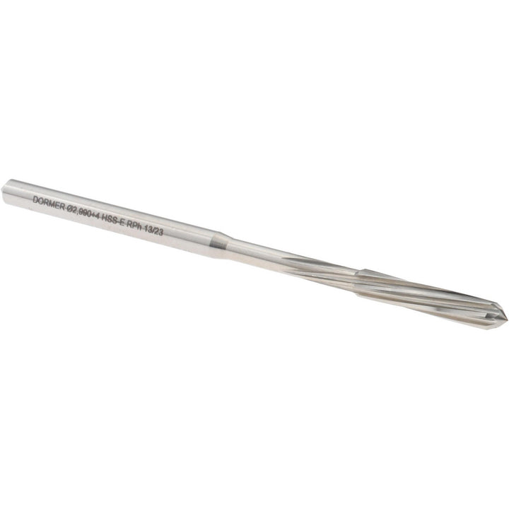 0.1178" Cobalt Steel Reamer - Dormer Pramet 5986836