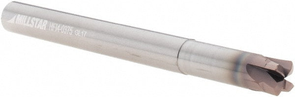 3/8" 4-Flute Corner Radius & Corner Chamfer End Mill - Millstar HFI40375HSN