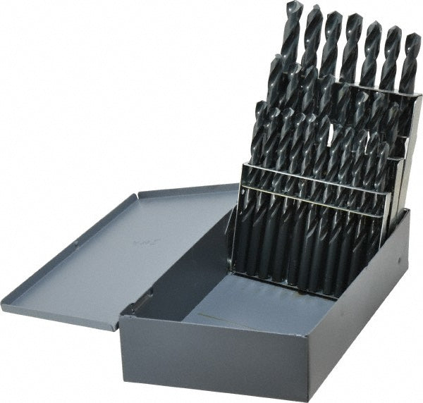 High Speed Steel Jobber Length Drill Bit, Oxide, 135° point - Chicago-Latrobe 45638
