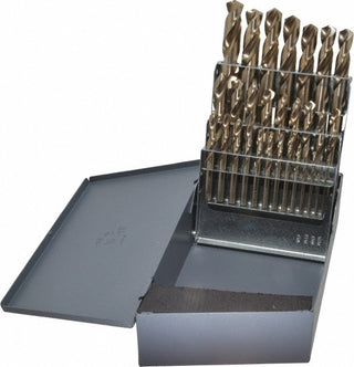 Cobalt Jobber Length Drill Bit, Gold Finish, 135° point - Chicago-Latrobe 69853