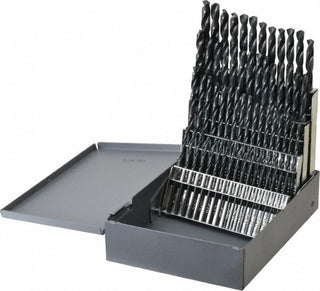High Speed Steel Jobber Length Drill Bit, Oxide, 135° point - Chicago-Latrobe 45639