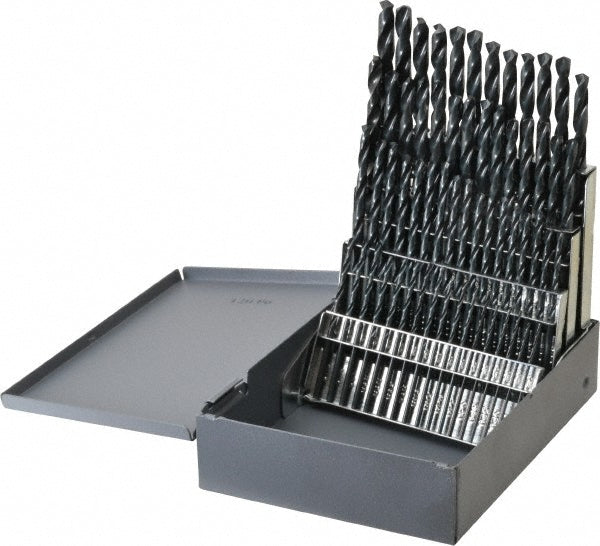 High Speed Steel Jobber Length Drill Bit, Oxide, 135° point - Chicago-Latrobe 45639