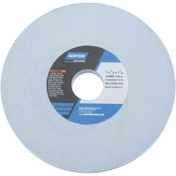 7 x 1/2" 100-Grit Aluminum Oxide Grinding & Cutoff Wheel - Norton 66253246838