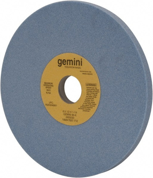 8 x 1/2" 60-Grit Aluminum Oxide Grinding & Cutoff Wheel - Norton 66253246861