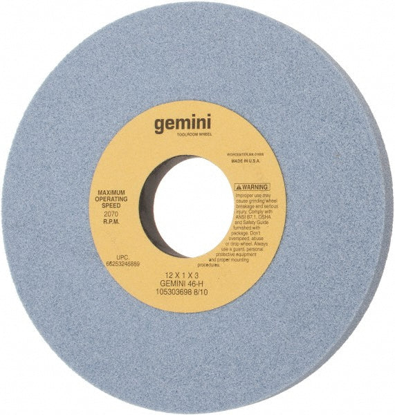 12 x 1" 46-Grit Aluminum Oxide Grinding & Cutoff Wheel - Norton 66253246889