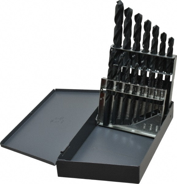 High Speed Steel Jobber Length Drill Bit, Oxide, 118° point - Chicago-Latrobe 57713