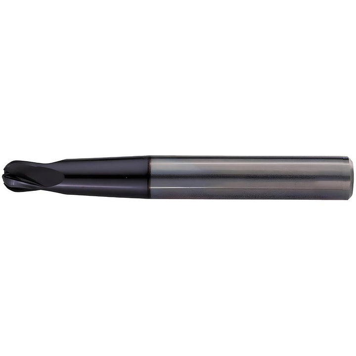 3/16" 4-Flute Solid Carbide Ball End Mill, TiAlN - Kennametal 1925140