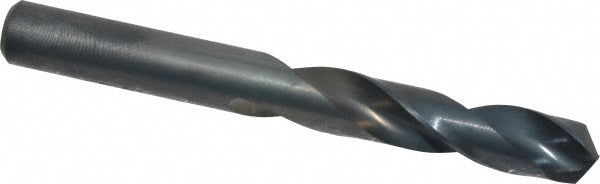 21/64" High Speed Steel Screw Machine Drill Bit, Coated, 135° point - Chicago-Latrobe 49221