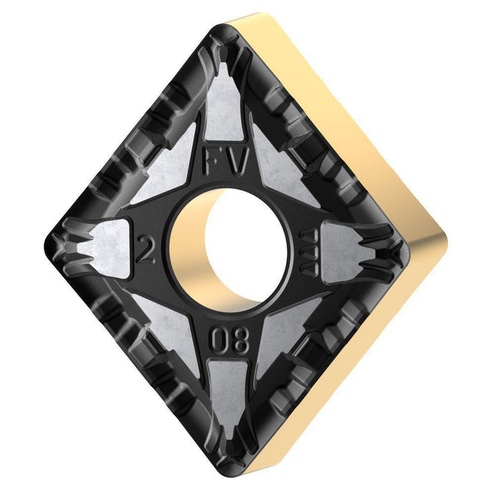 C - Diamond (Rhombic) 80-Deg 1/2" IC Carbide Insert, Grade KCP25C, Al2O3 - Kennametal 7064027