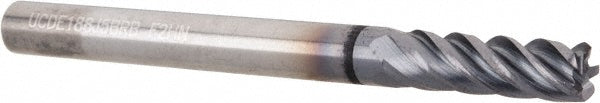 3/16" 5-Flute Solid Carbide Corner Radius End Mill, AlTiN - Kennametal 4048710