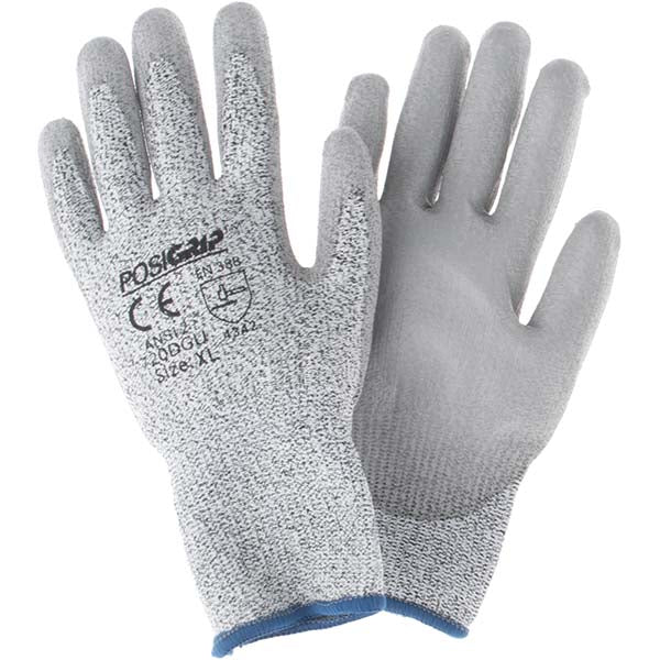 X-Large Salt & Pepper PolyKor Cut-Resistant Gloves - PIP 720DGU/XL