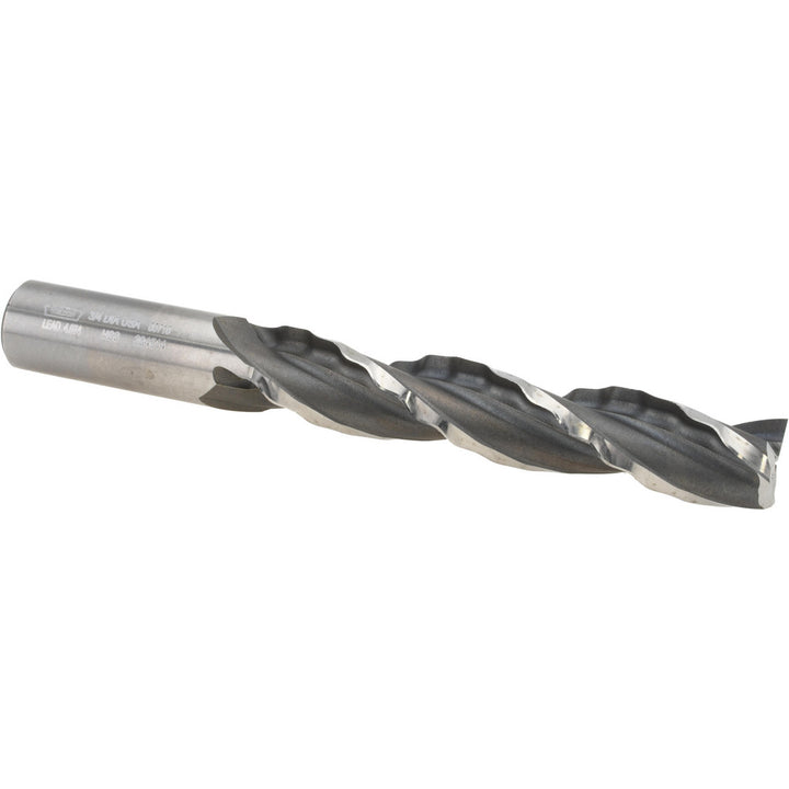 0.7500" 3-Flute High Speed Steel Square End Mill - Weldon 65718-00-W