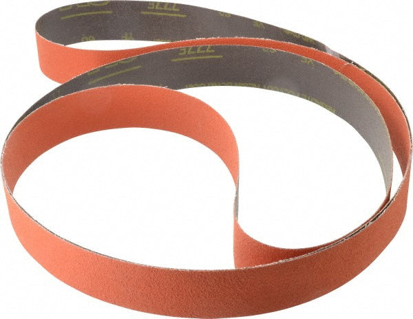 2 x 132" 60-Grit Ceramic Aluminum Oxide Belt - 3M 7010359760