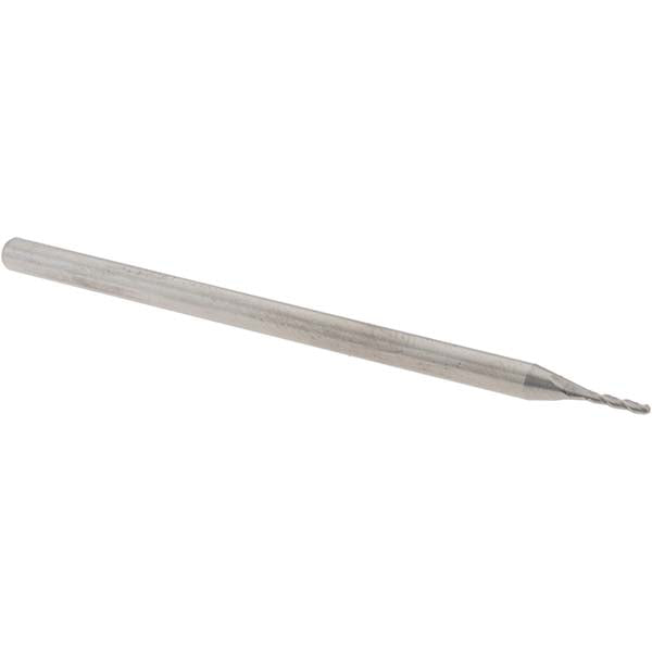 0.0400" 3-Flute Solid Carbide Ball End Mill - Harvey Tool 12840