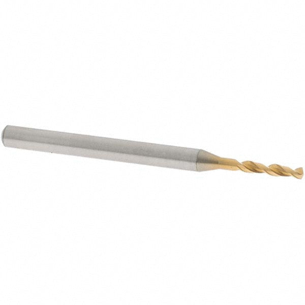 1/16" High Speed Steel Drill Bit, TiN, 140° point - OSG 8595159