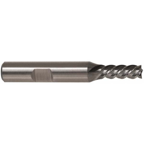 3/4" 4-Flute High Speed Steel Square End Mill, TiN - Cleveland C33617