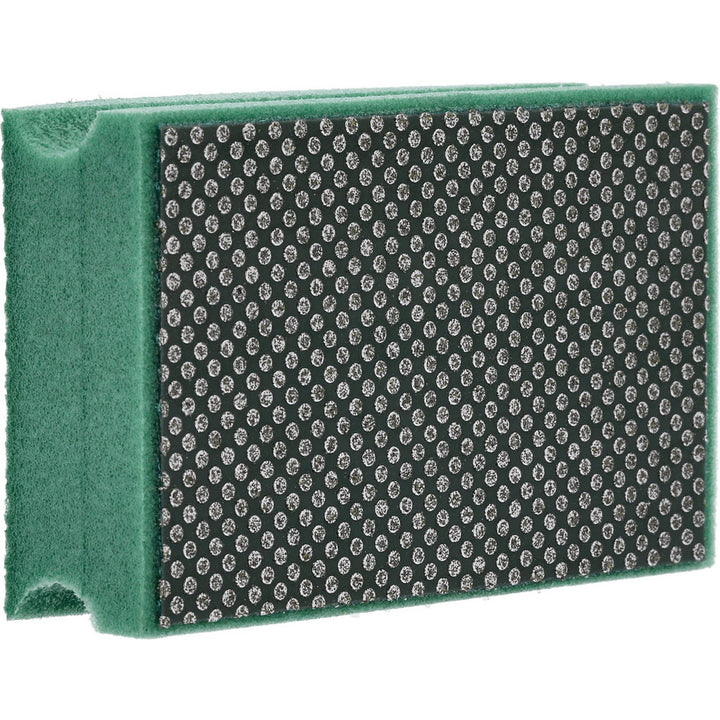 2-1/8" 60-Grit Diamond Pads & Sponge - Norton 66260306360