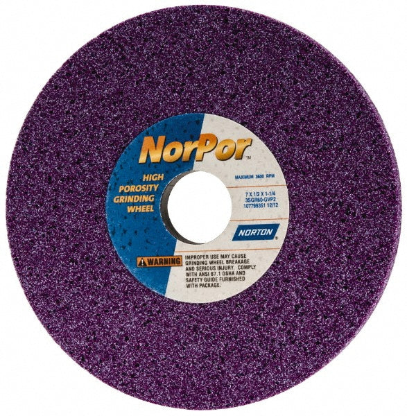 7 x 1/2" 60-Grit Ceramic Grinding & Cutoff Wheel - Norton 66252916212