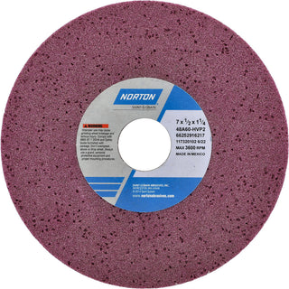 7 x 1/2" 60-Grit Aluminum Oxide Grinding & Cutoff Wheel - Norton 66252916217