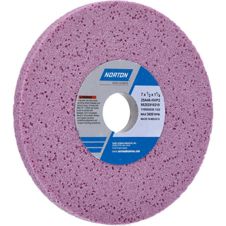 7 x 1/2" 46-Grit Aluminum Oxide Grinding & Cutoff Wheel - Norton 66252916219