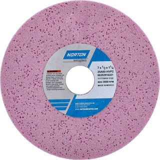 7 x 1/2" 60-Grit Aluminum Oxide Grinding & Cutoff Wheel - Norton 66252916221