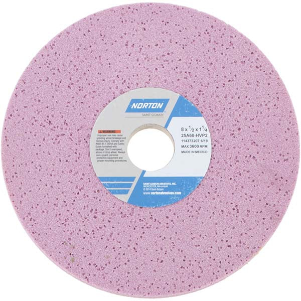 8 x 1/2" 60-Grit Aluminum Oxide Grinding & Cutoff Wheel - Norton 66253019356