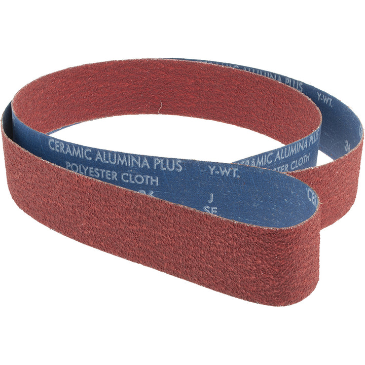 2 x 72" 36-Grit Ceramic Belt - Norton 78072700489