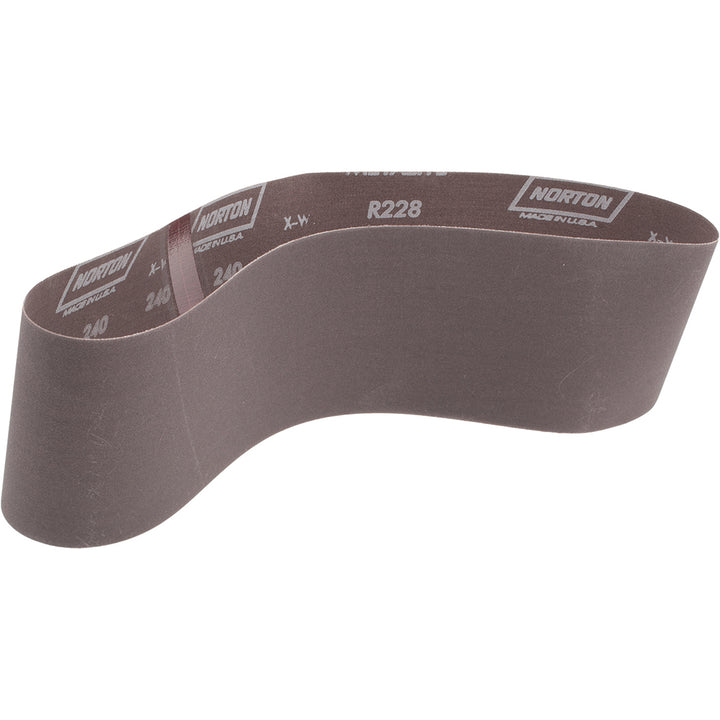 4 x 36" 240-Grit Aluminum Oxide Belt - Norton 78072722926