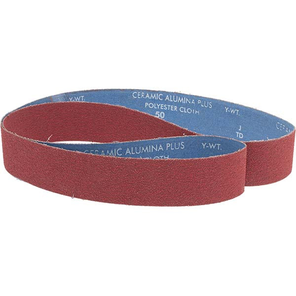 2 x 60" 50-Grit Ceramic Belt - Norton 78072733157