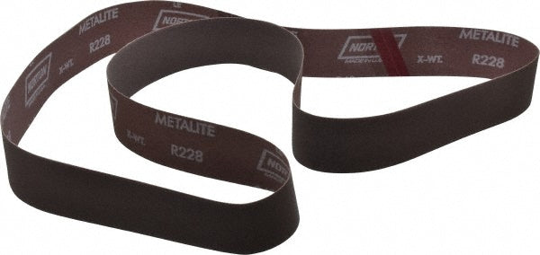 2 x 72" 240-Grit Aluminum Oxide Belt - Norton 78072767945