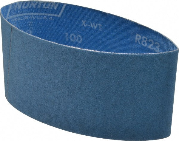 3-1/2 x 15-1/2" 100-Grit Zirconia Alumina Belt - Norton 78072772454