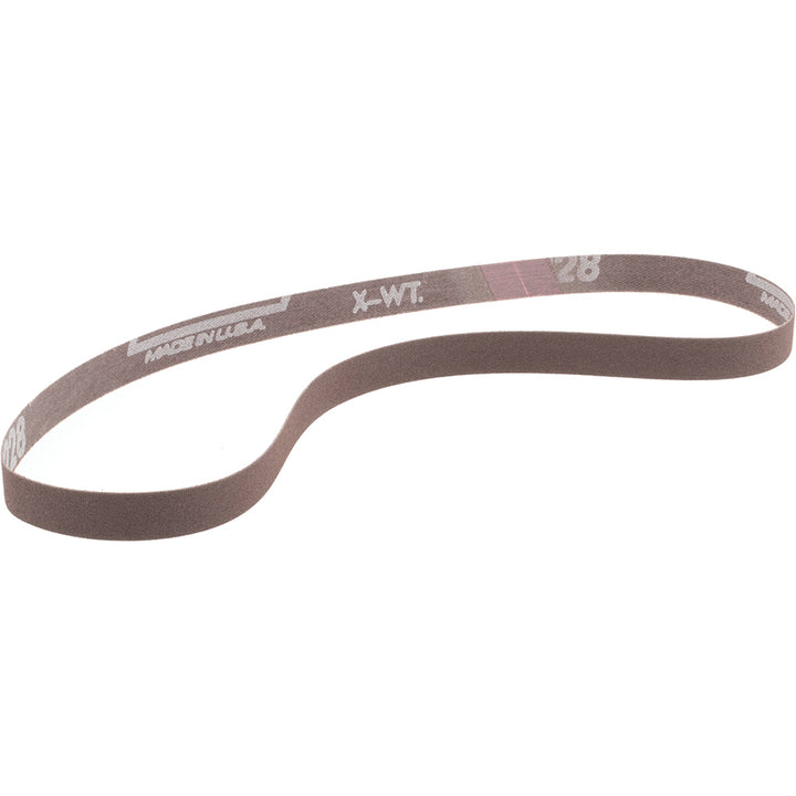1/2 x 24" 180-Grit Aluminum Oxide Belt - Norton 78072778625