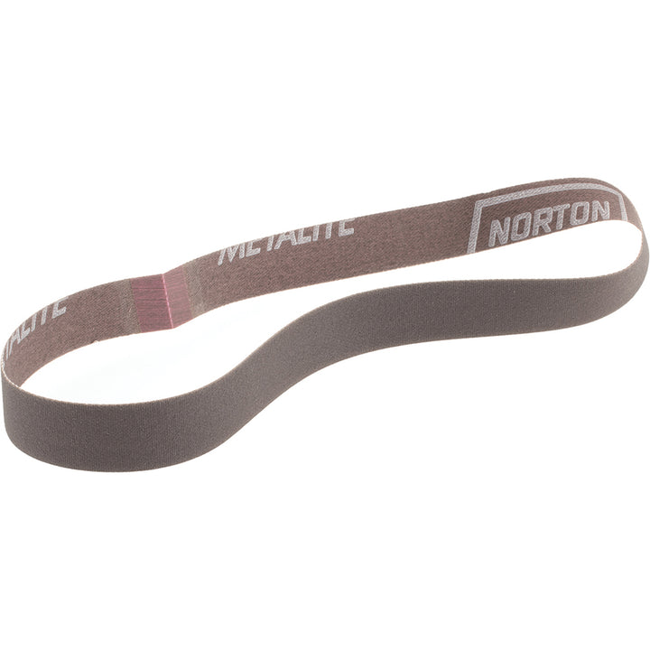 3/4 x 20-1/2" 320-Grit Aluminum Oxide Belt - Norton 78072779104