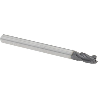 1/8" 3-Flute Solid Carbide Corner Radius End Mill, AlTiN - Seco 17003400